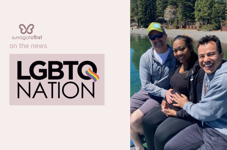 Surrogate Zarah Featured On Lgbtq Nation Surrogatefirst